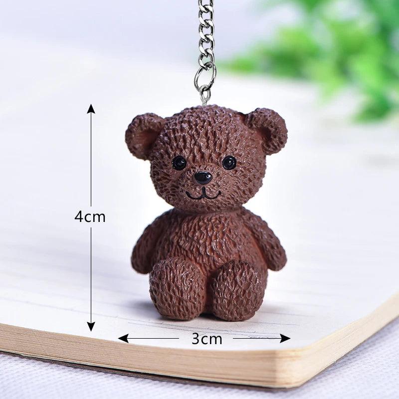 Teddy bear key ring