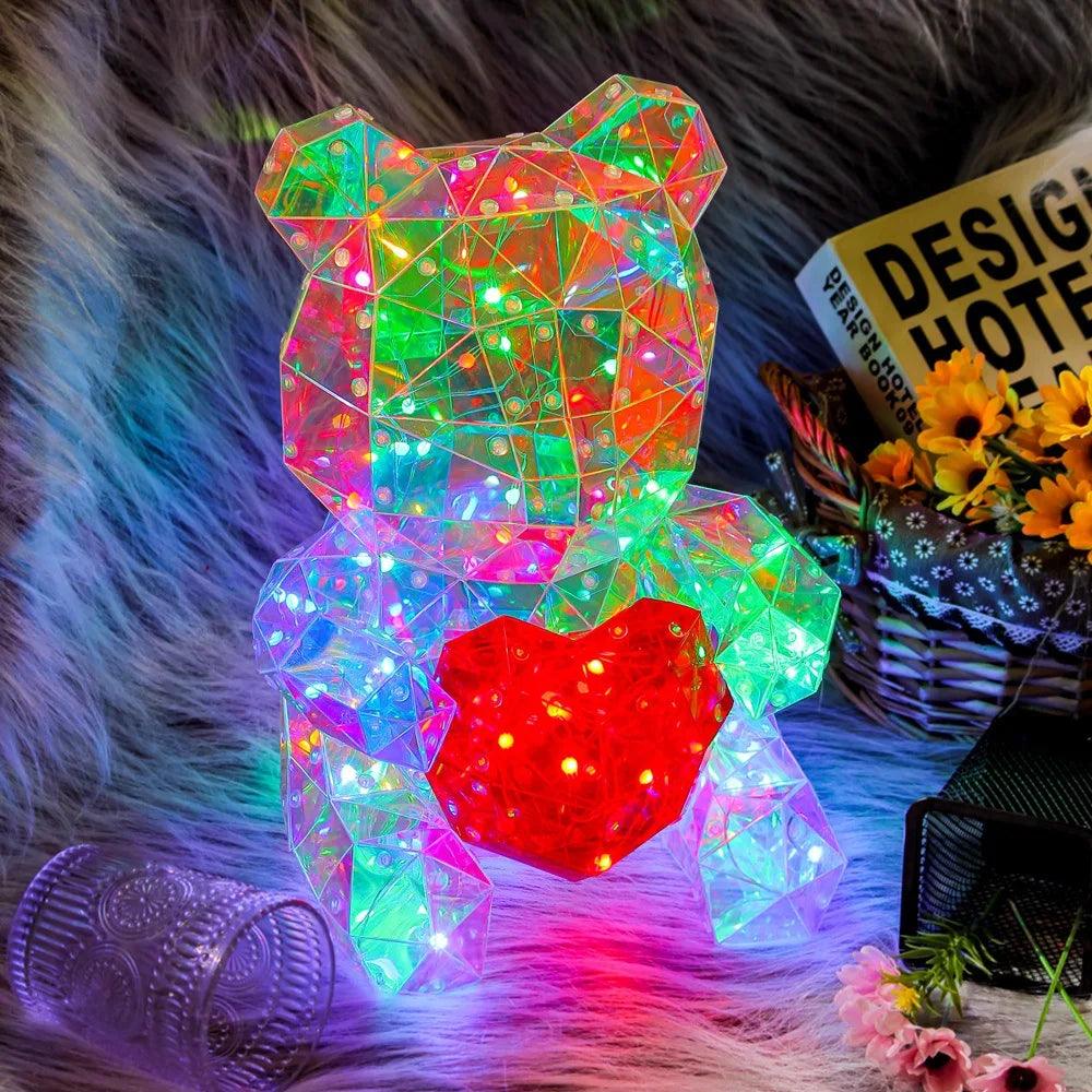 Lamp teddy bear