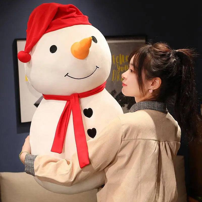 The snowman plush toy