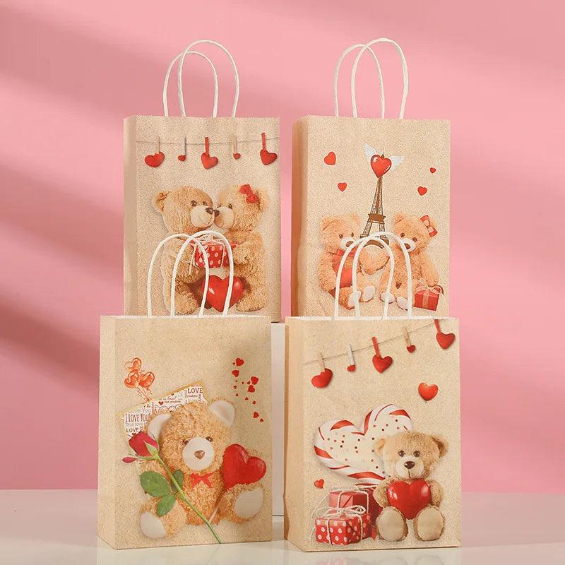 Teddy bear gift bag