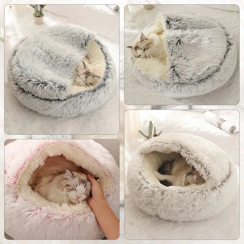 Plush bed