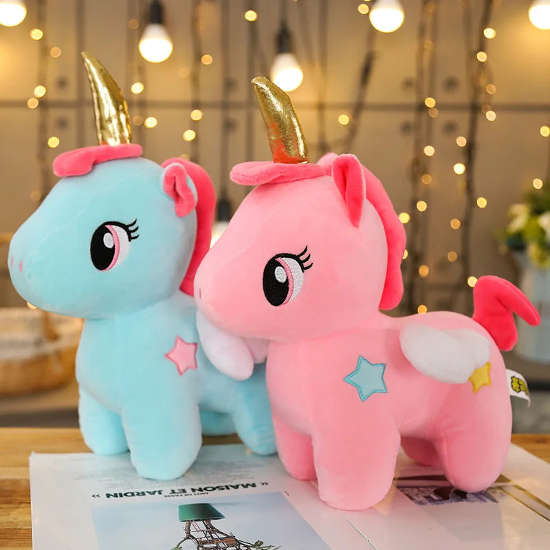 Plush unicorn stuffed animals