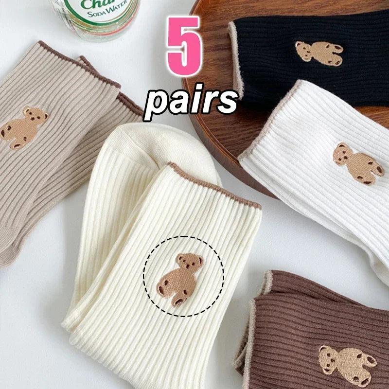 Teddy bear socks