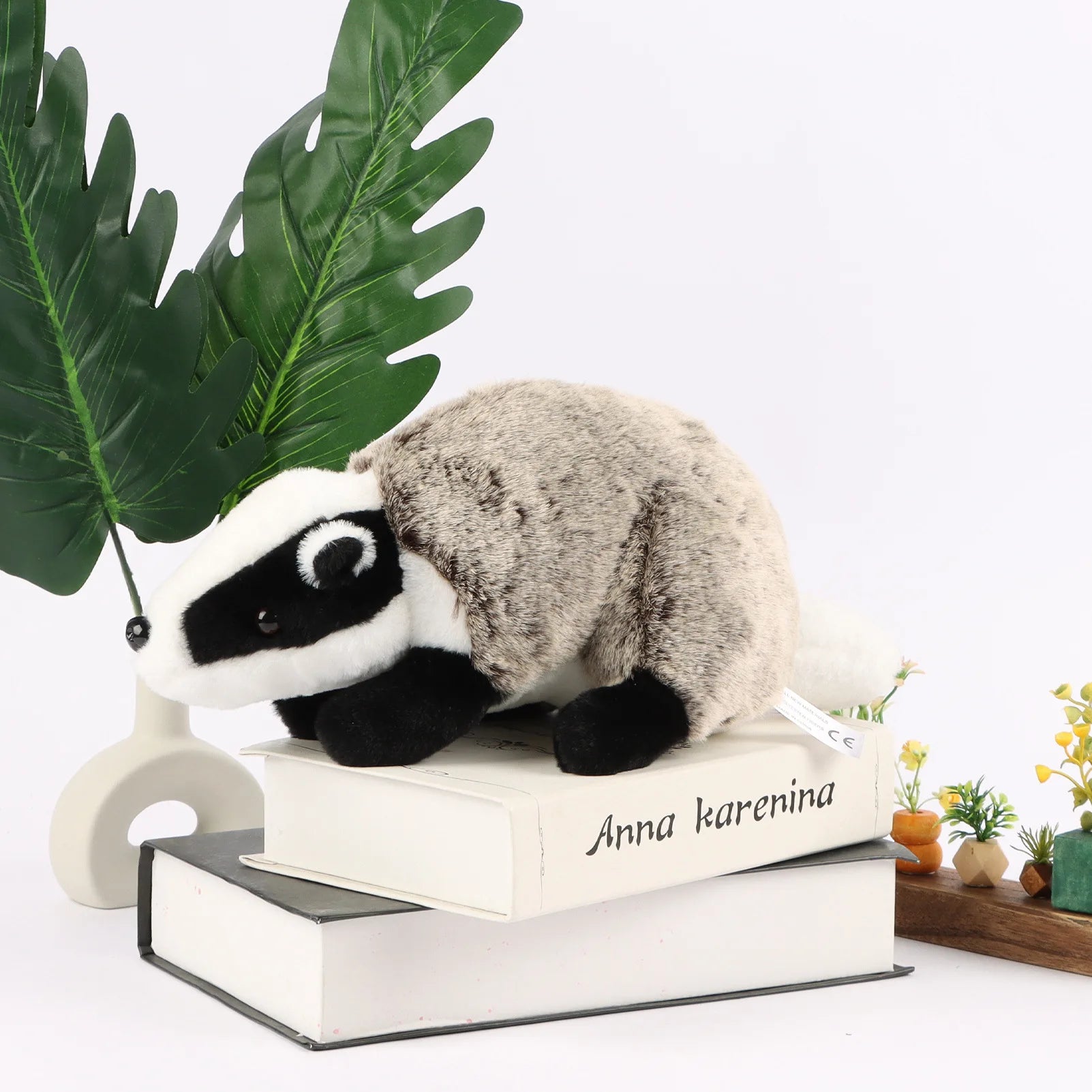 Badger plush toy