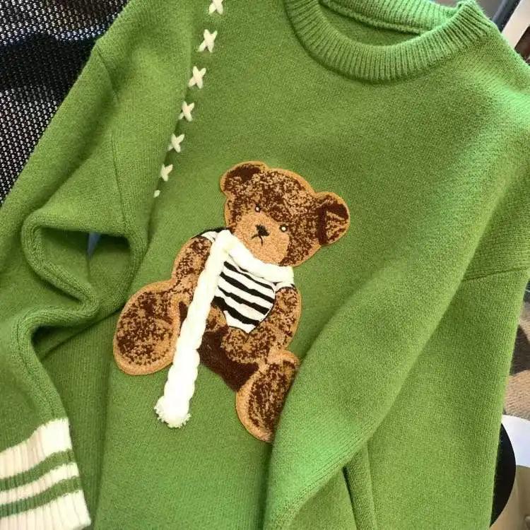 Teddy bear jumper womens