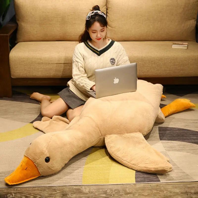 Giant goose plush