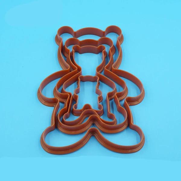 Teddy bear cookie cutter