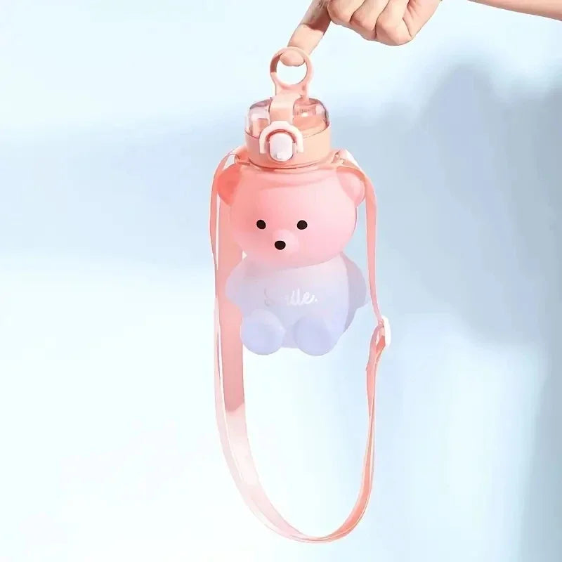 Teddy bear water bottle