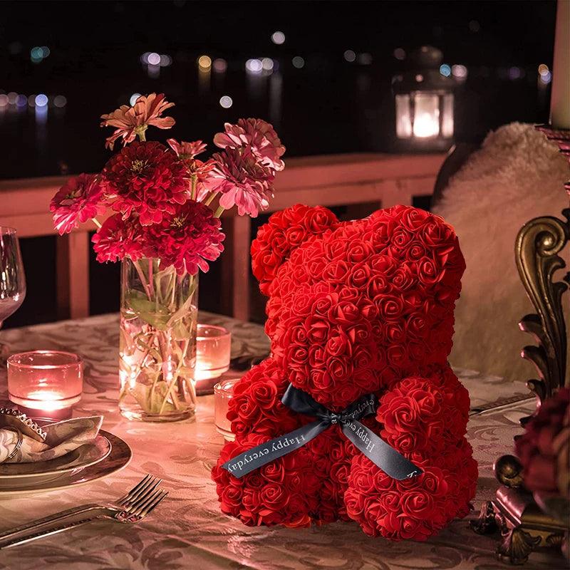 Rose teddy bears