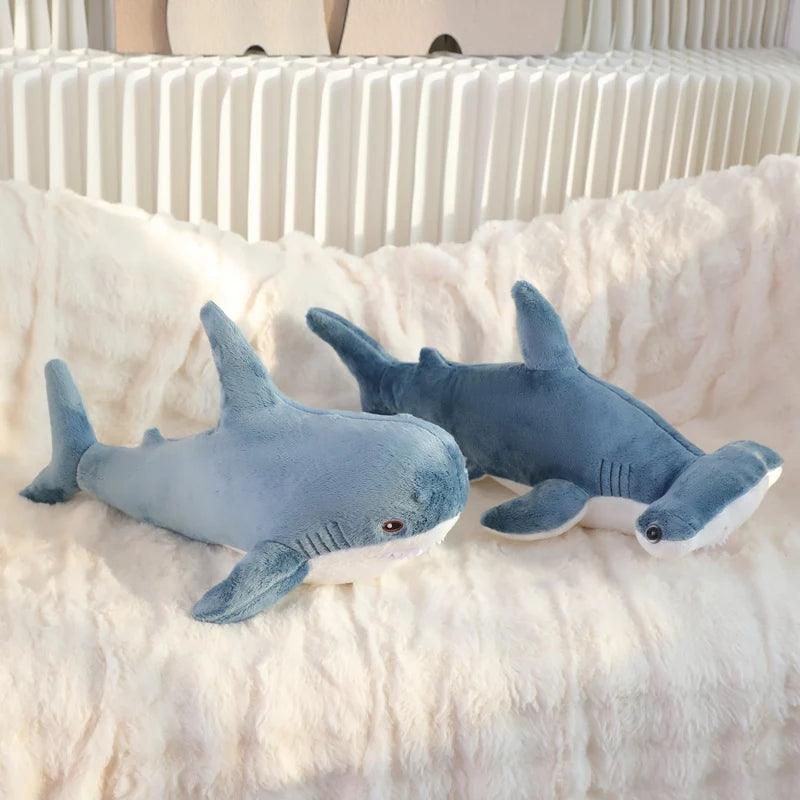 Shark plush animal