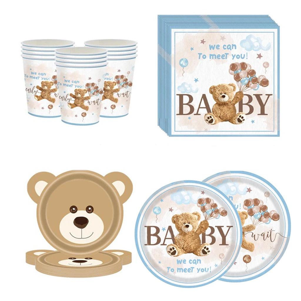 Teddy bear theme baby shower