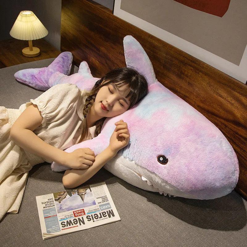 Giant shark plush