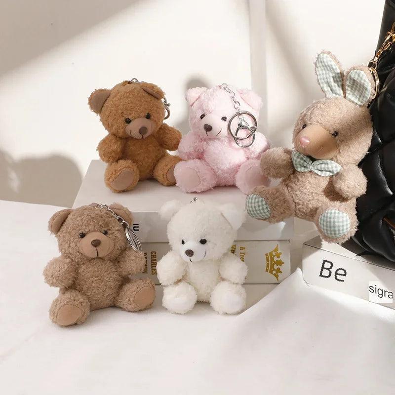 Teddy bear keyring