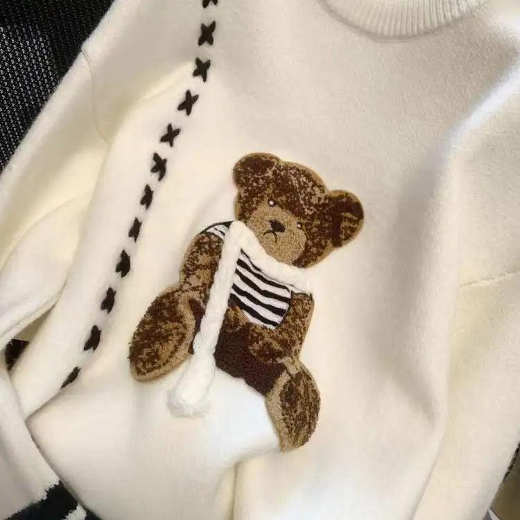 Teddy bear jumper womens