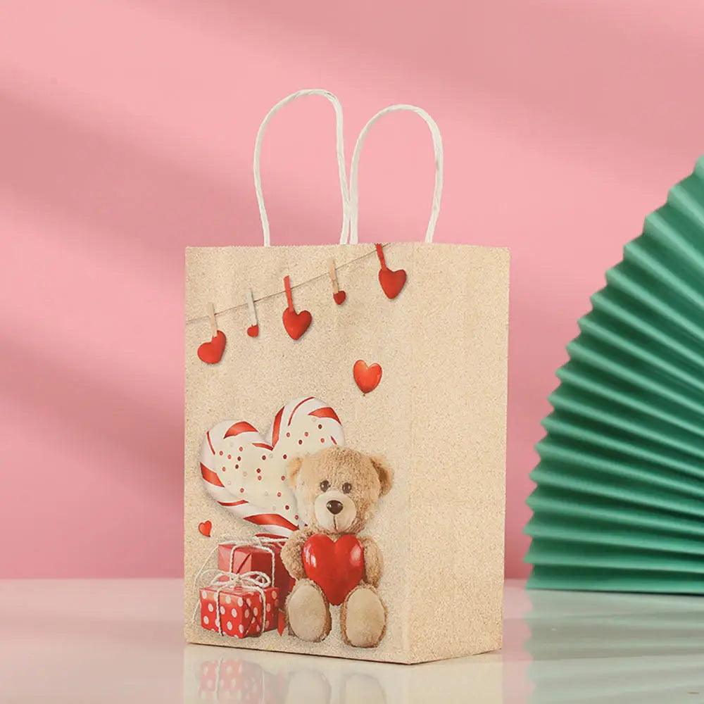 Teddy bear gift bag