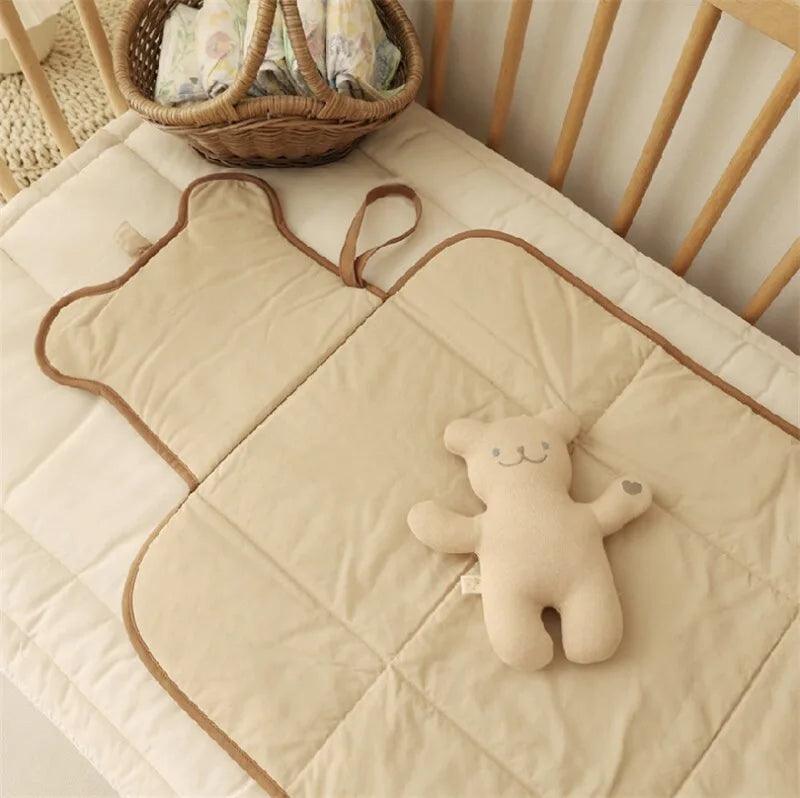 Teddy bear changing mat