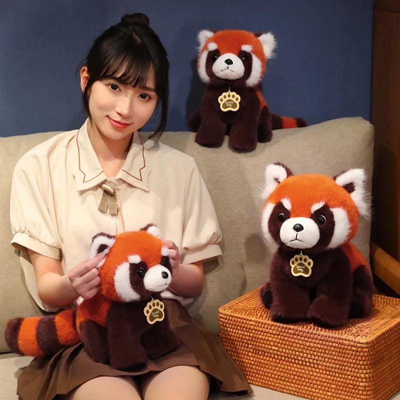 Red panda teddy bear