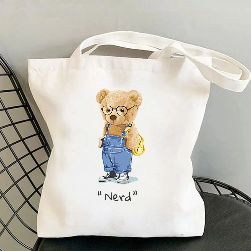 Teddy tote bag