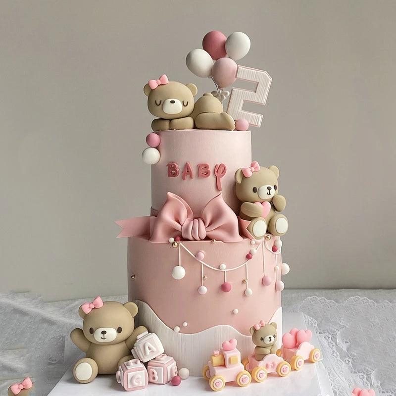 Teddy bear cake