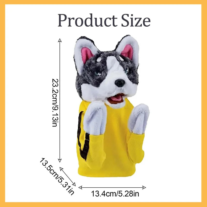 Husky plush animal