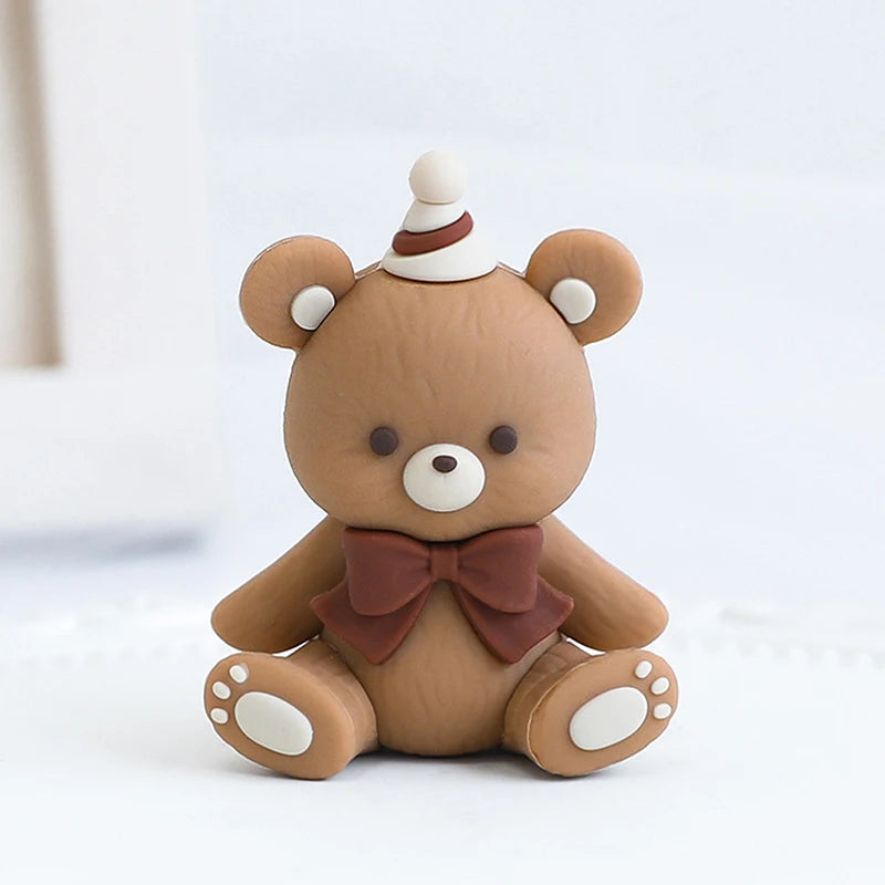 Teddy cake topper