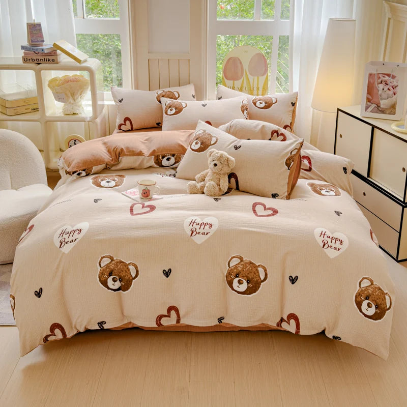 Teddy bear duvet set