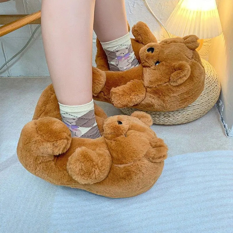 Teddy slippers