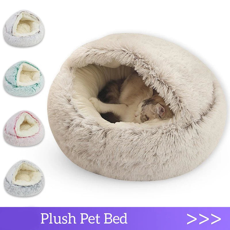 Plush bed