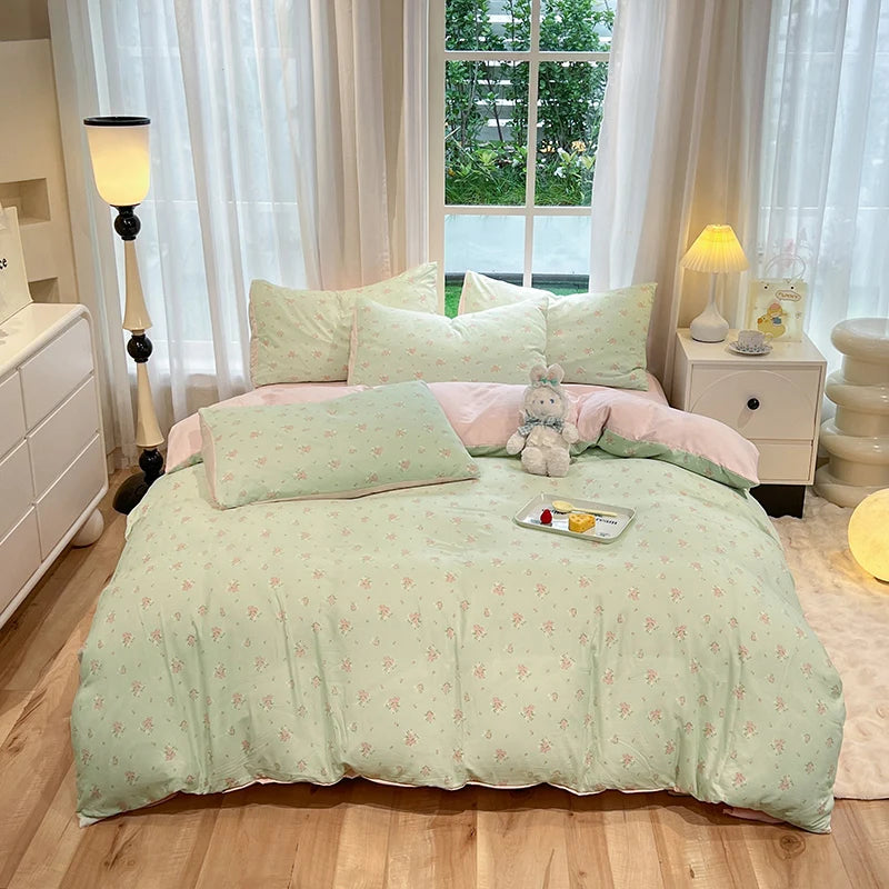 Cream teddy bedding