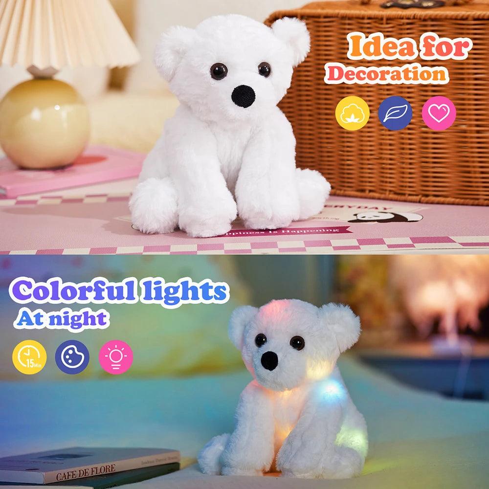 Polar bear teddy bear