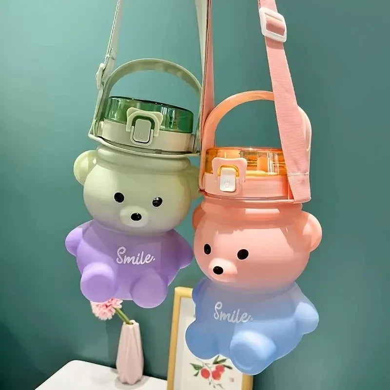 Teddy bear water bottle