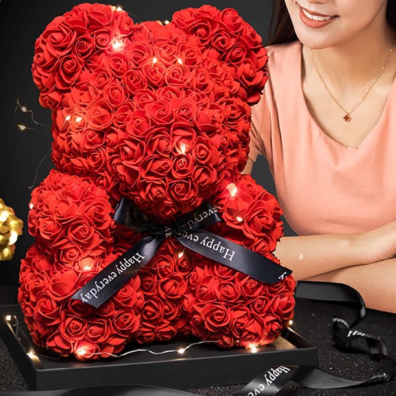 Rose teddy bears