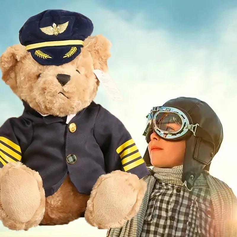 Pilot teddy bear