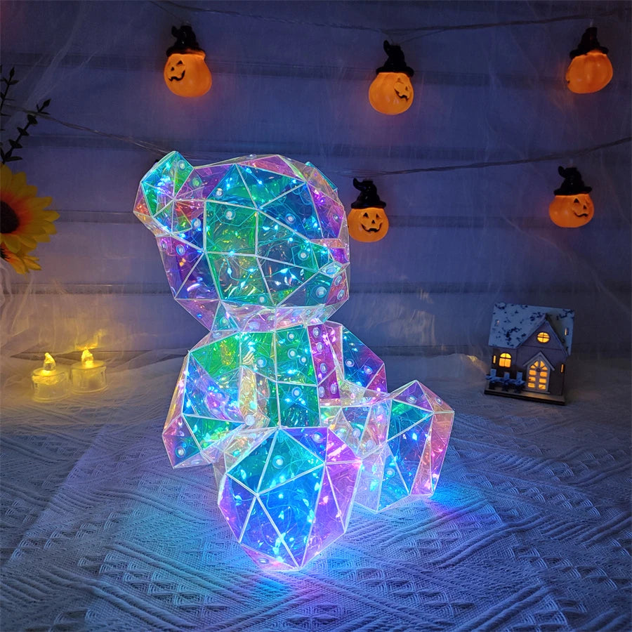 Teddy with lights