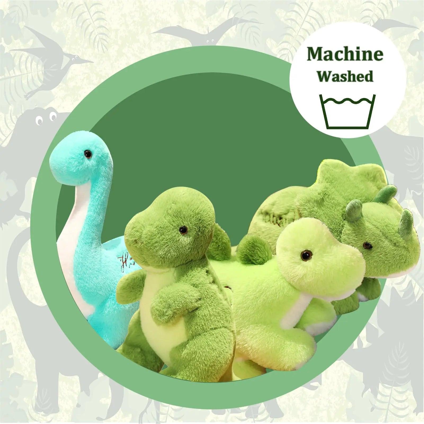 Plush dinosaur stuffed animal