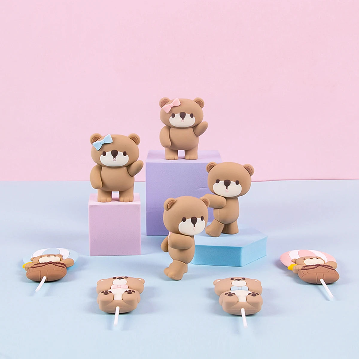 Teddy cake decorations