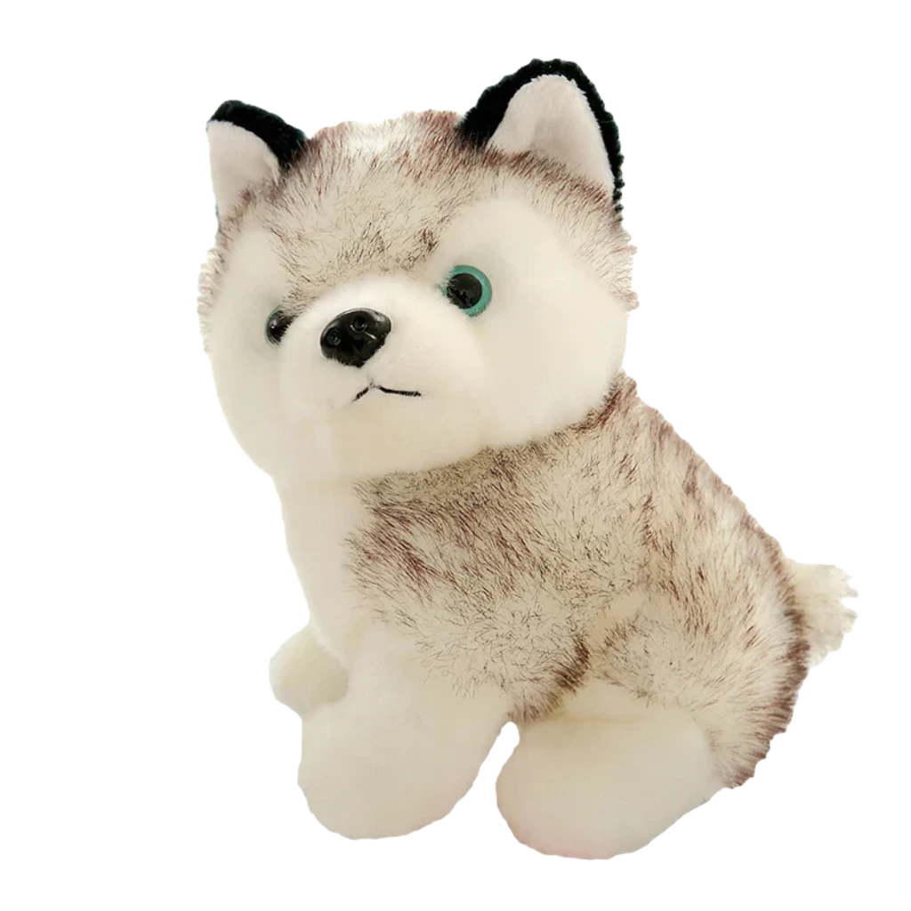 Husky dog plush