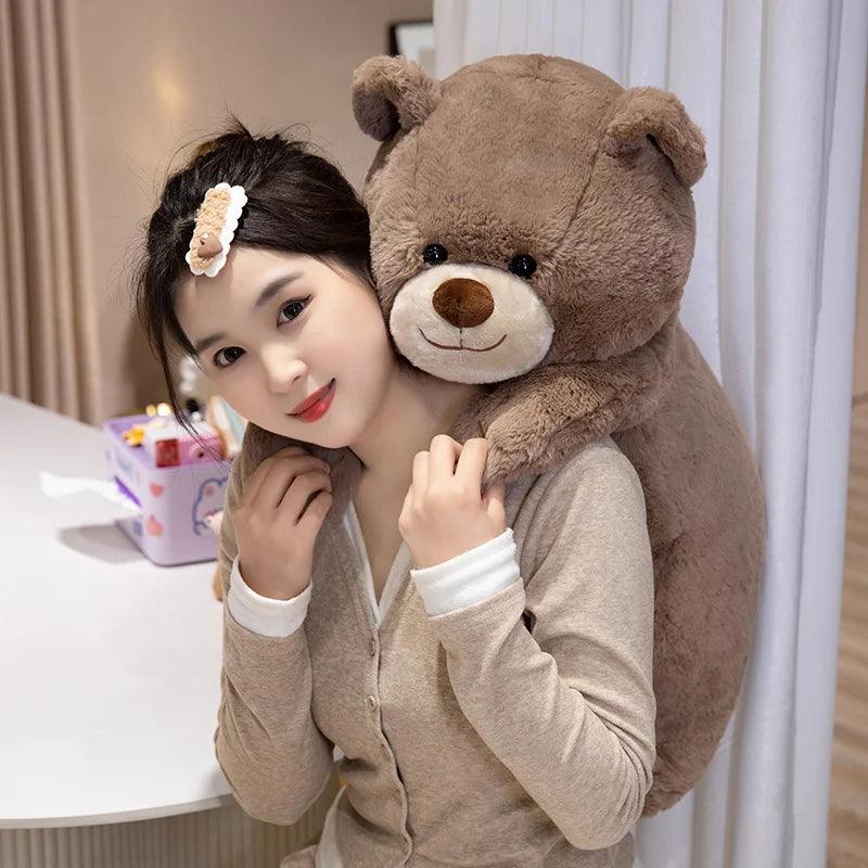 Large brown teddy bear