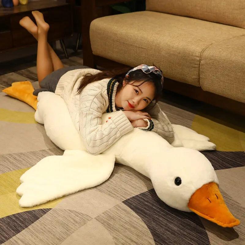 Giant goose plush