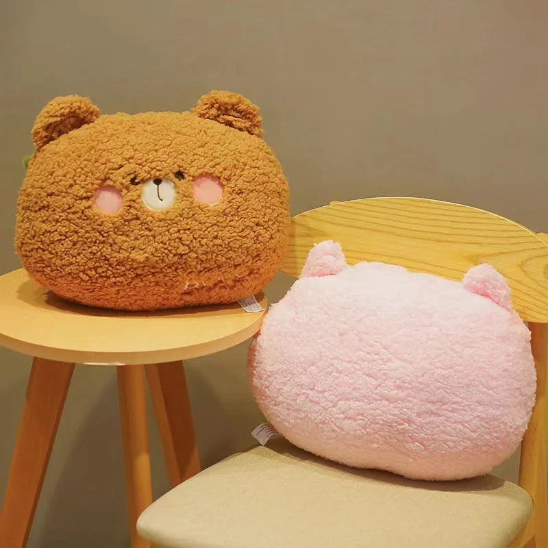 Teddy bear pillow