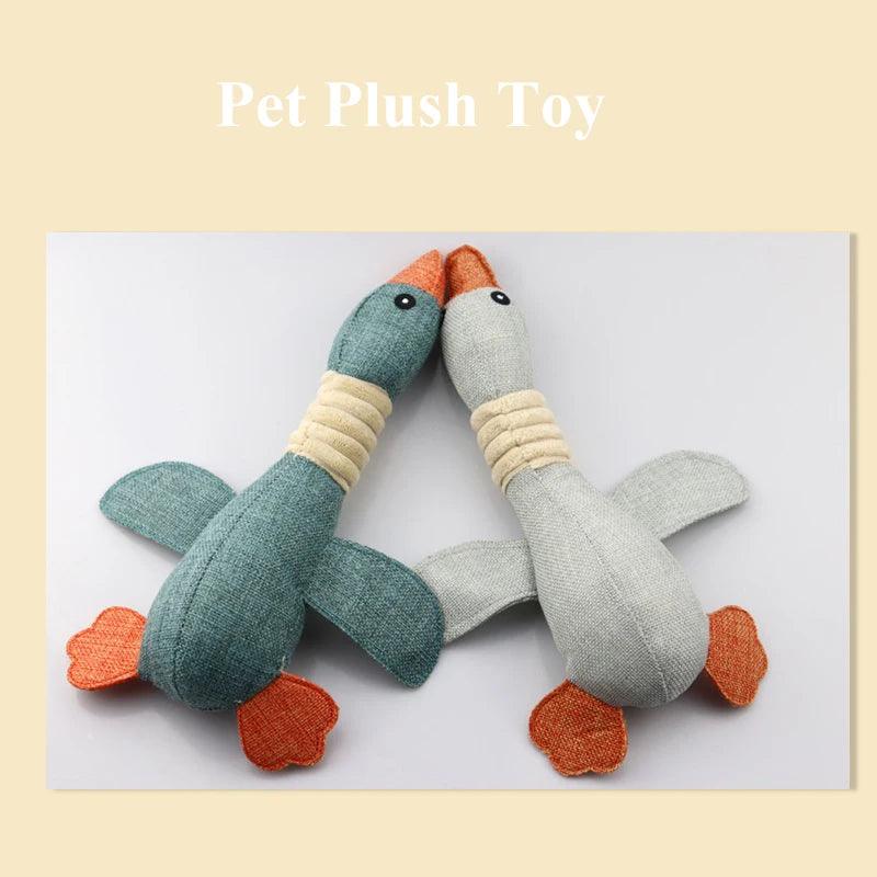 Plush dog toy