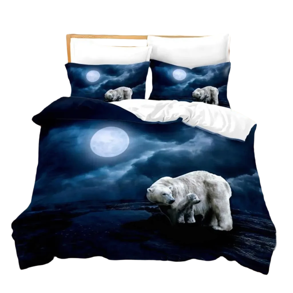 Teddy bear bed linen