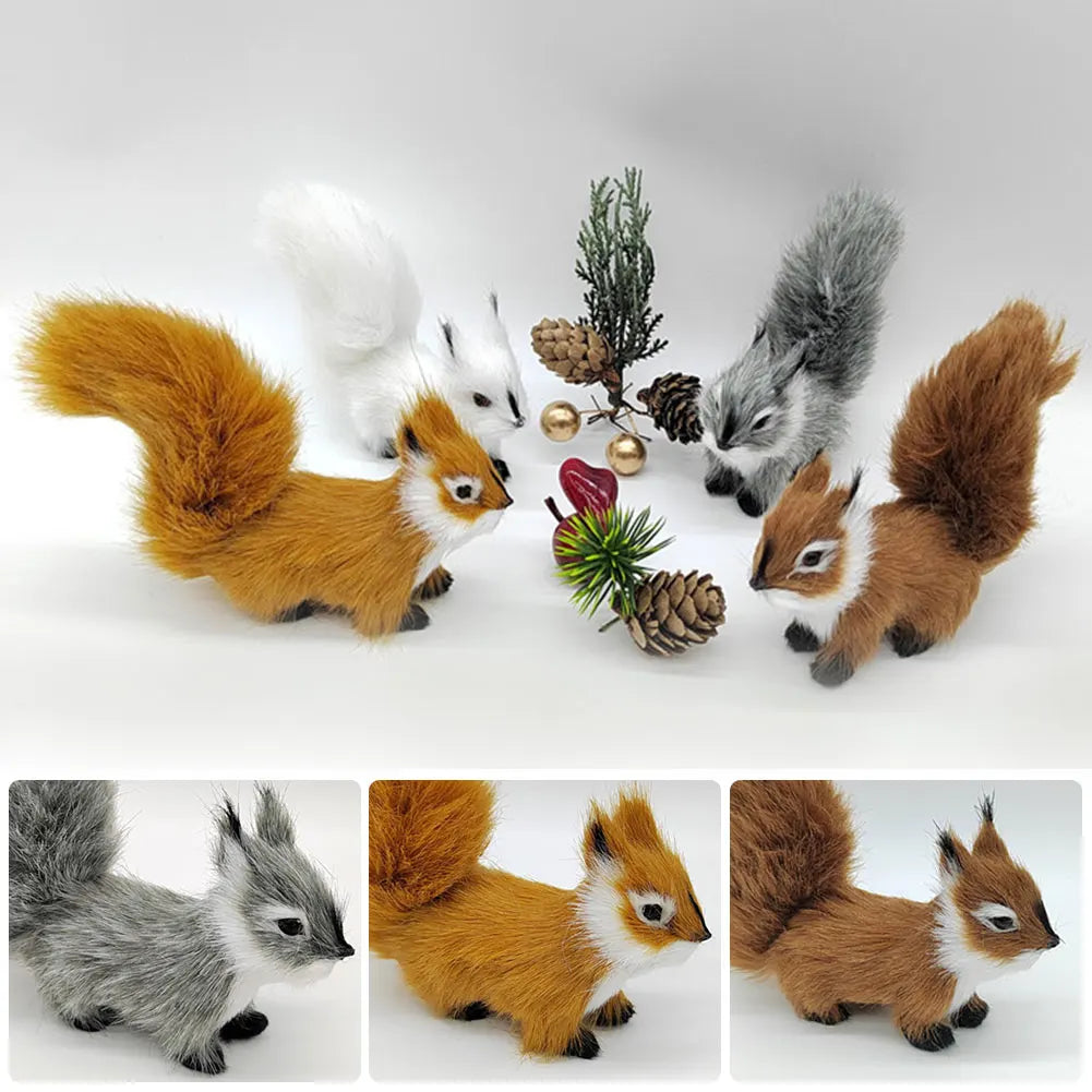 Squirrel plush animal