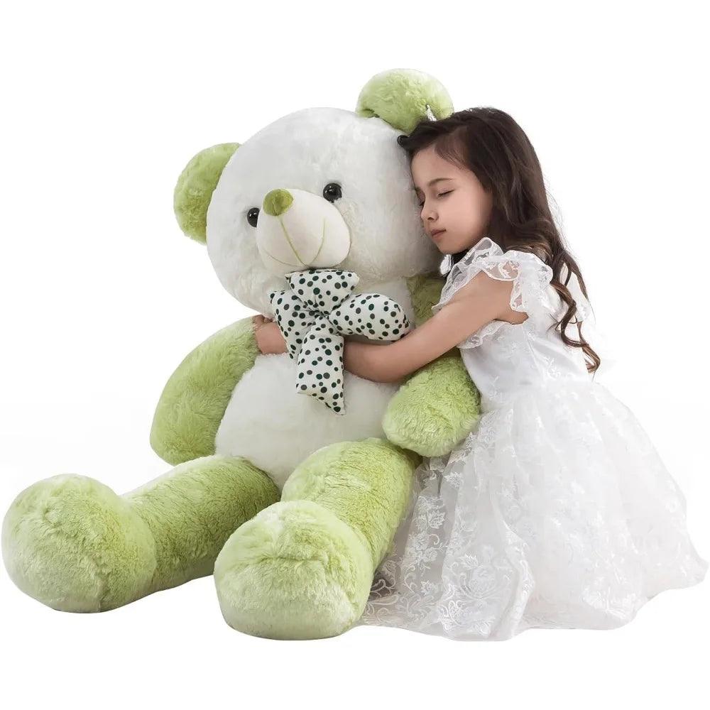 Green colour teddy bear