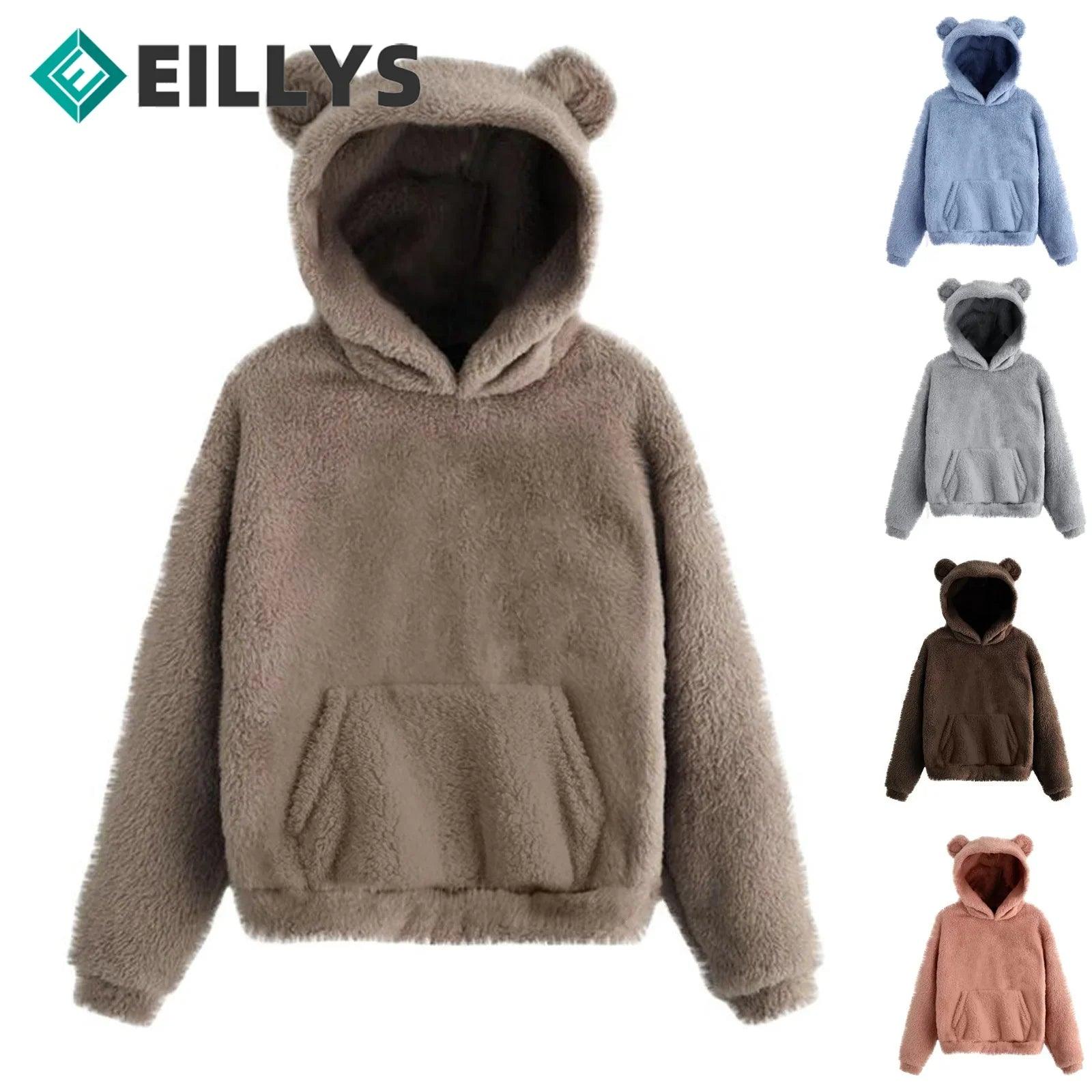 Teddy bear with hoodie