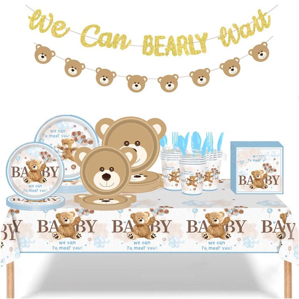 Teddy bear theme baby shower