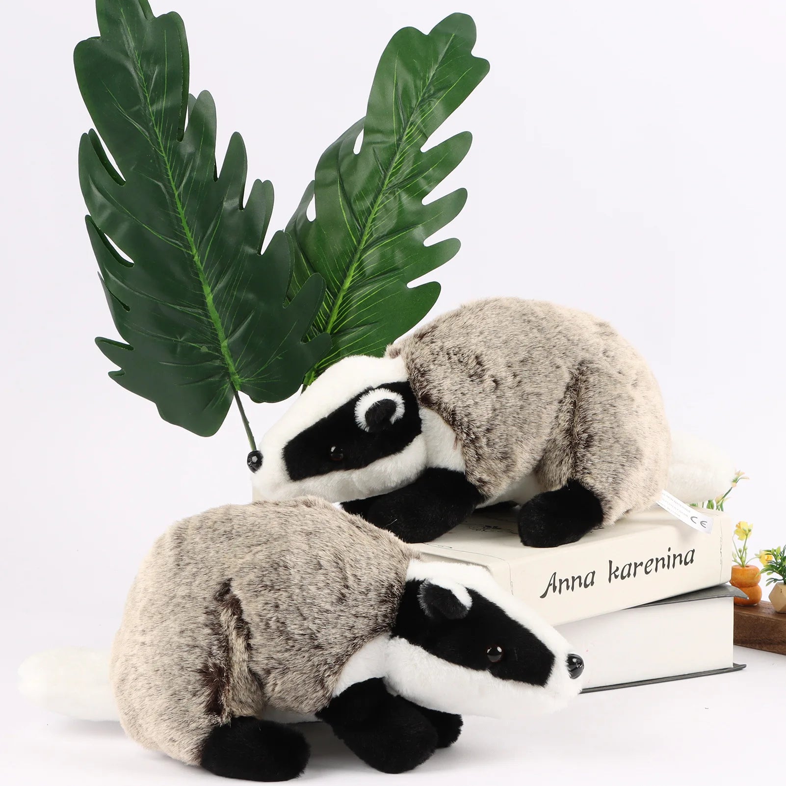 Badger plush toy