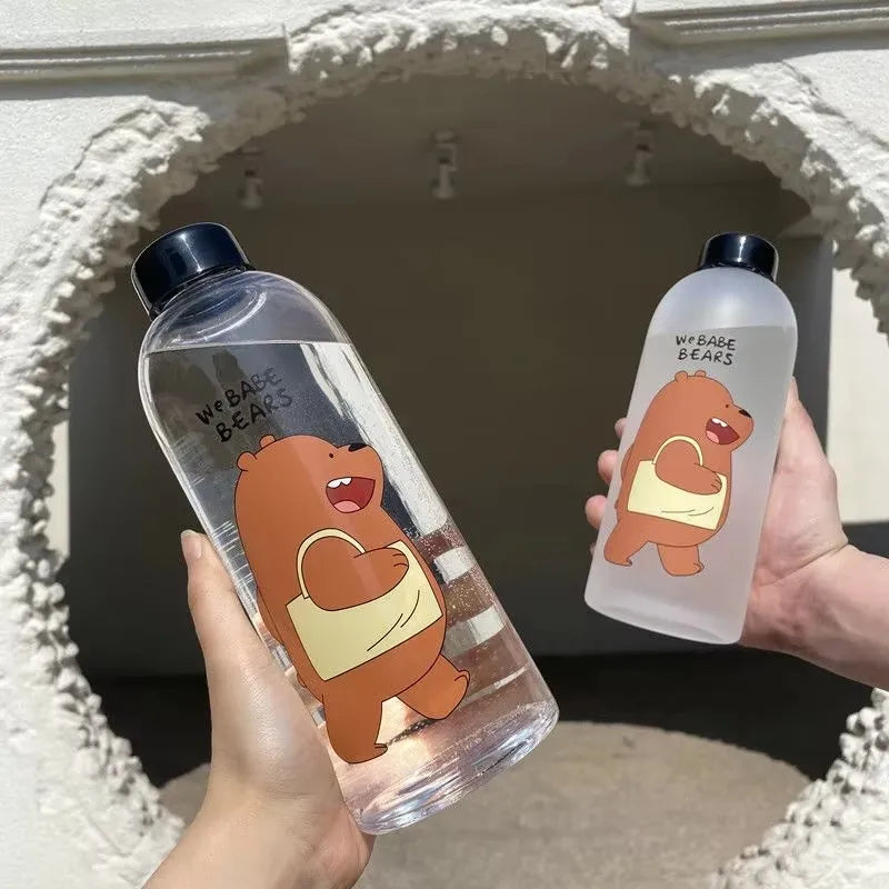 Teddy bear water bottles