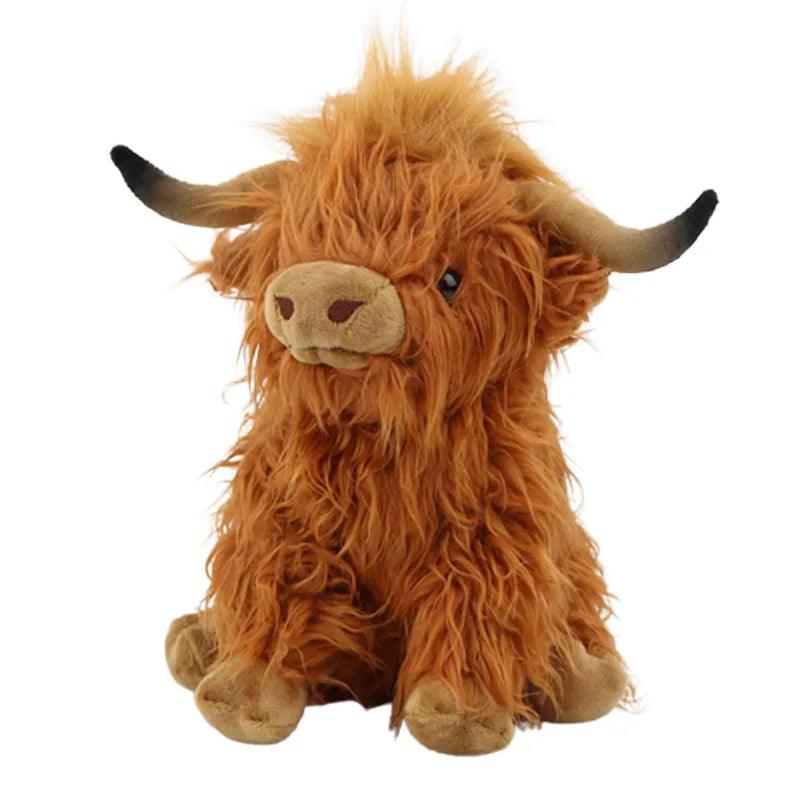 Highland cow teddy bear