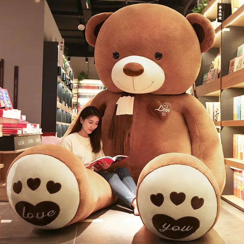 Enormous teddy bear